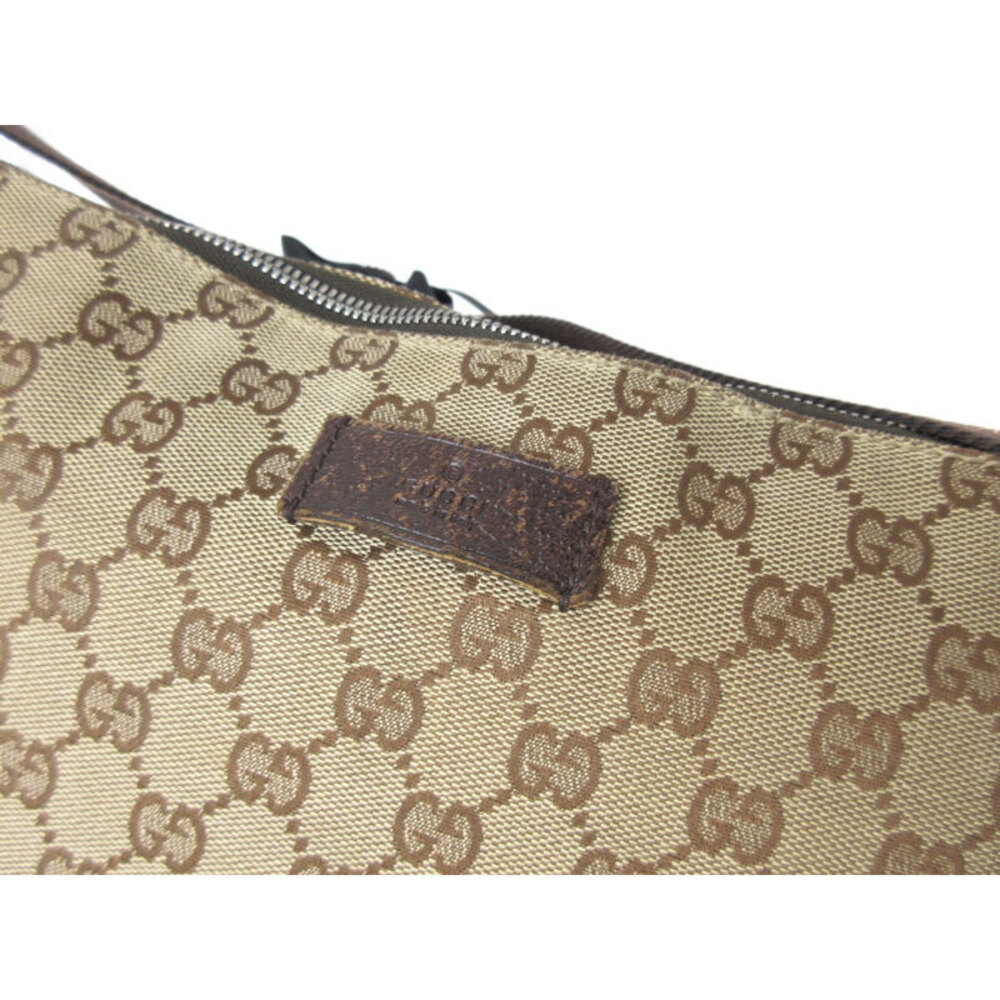 GUCCI Shoulder Crossbody Bag Brown Beige - Picture 2 of 10